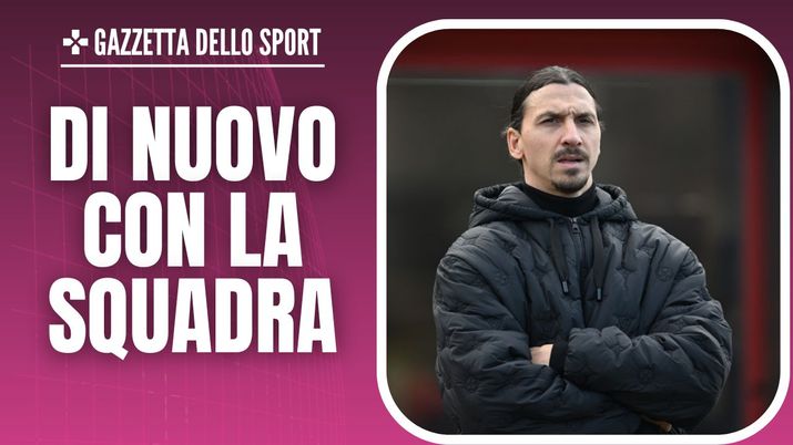 Zlatan Ibrahimovic RedBird AC Milan allenamento Milanello