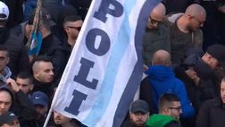 La Carica Dei Tifosi Verso Juve-Napoli sulle strade di Napoli