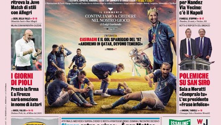 Prima Pagina, La Gazzetta dello Sport: “Vogliamo il Mondiale. L’Inter si muove” Prima Pagina, La Gazzetta dello Sport: “Vogliamo il Mondiale. L’Inter si muove” - immagine 1
