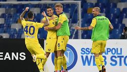 Impresa Verona che ferma il Napoli nell’ultima di Juric. 1 a 1 al Maradona