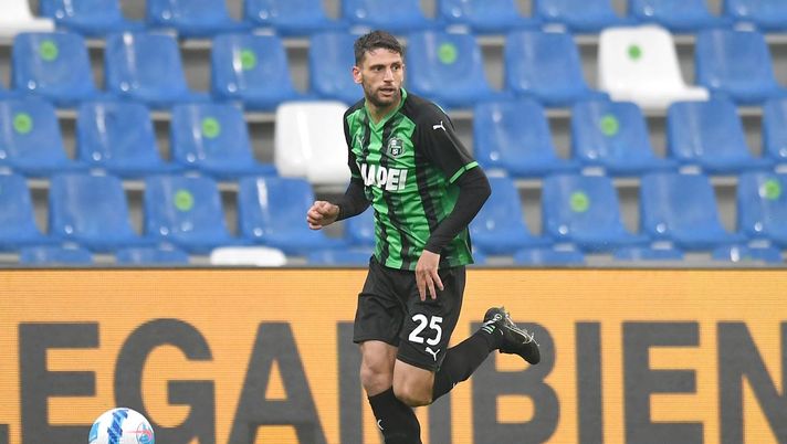 Domenico Berardi, attaccante del Sassuolo, consigliato al Milan da Costacurta