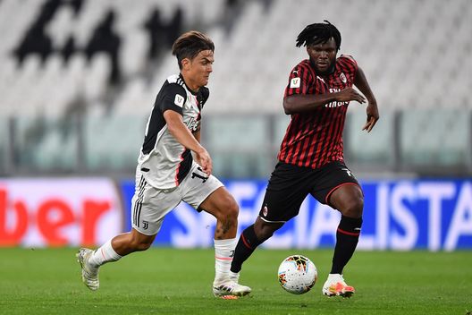 Paulo Dybala e Franck Kessié durante Juventus-Milan di Coppa Italia (credits: GETTY Images) Paulo Dybala e Franck Kessié durante Juventus-Milan di Coppa Italia (credits: GETTY Images)