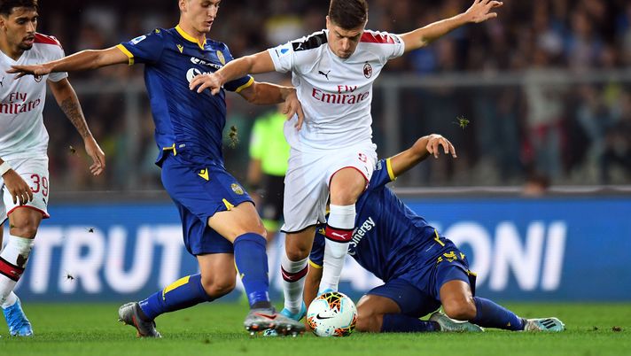 Krzysztof Piatek in Verona-Milan, Getty Images Krzysztof Piatek in Verona-Milan, Getty Images