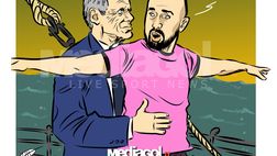 VIGNETTA Claps: Frank Cascio sul Titanic con Zamparini. “Ti fidi di me?”