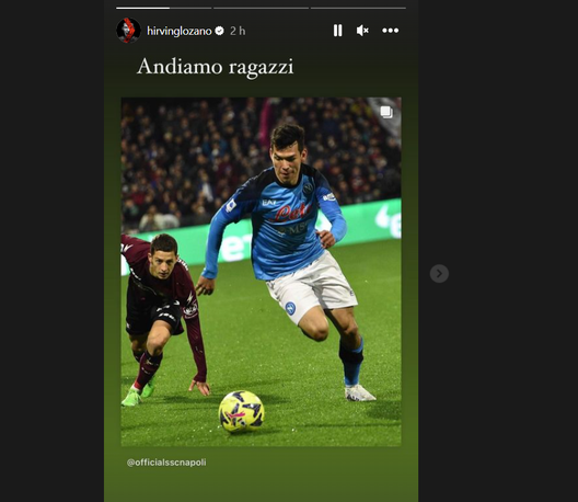 Anche Lozano festeggia la vittoria nel derby: che carica su Instagram!- immagine 3