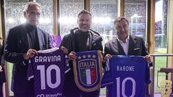 Gravina: “Barone un amico, Viola Park suo lascito più bello”. Minuto di silenzio sui campi