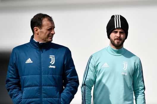 Pjanic Allegri (getty images) Pjanic Allegri