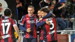Il Bologna riapre la ferita da derby: “La gif della stagione del Milan? Sansone…”