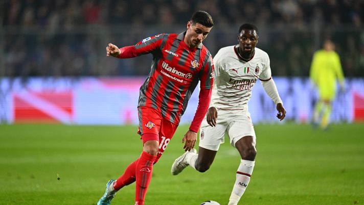 Cremonese-Milan, Ghiglione al 45′: “Il Mister ci ha chiesto di stare bassi” - immagine 1