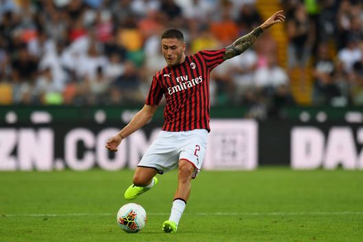  Davide Calabria, terzino del Milan (credits: GETTY Images) 