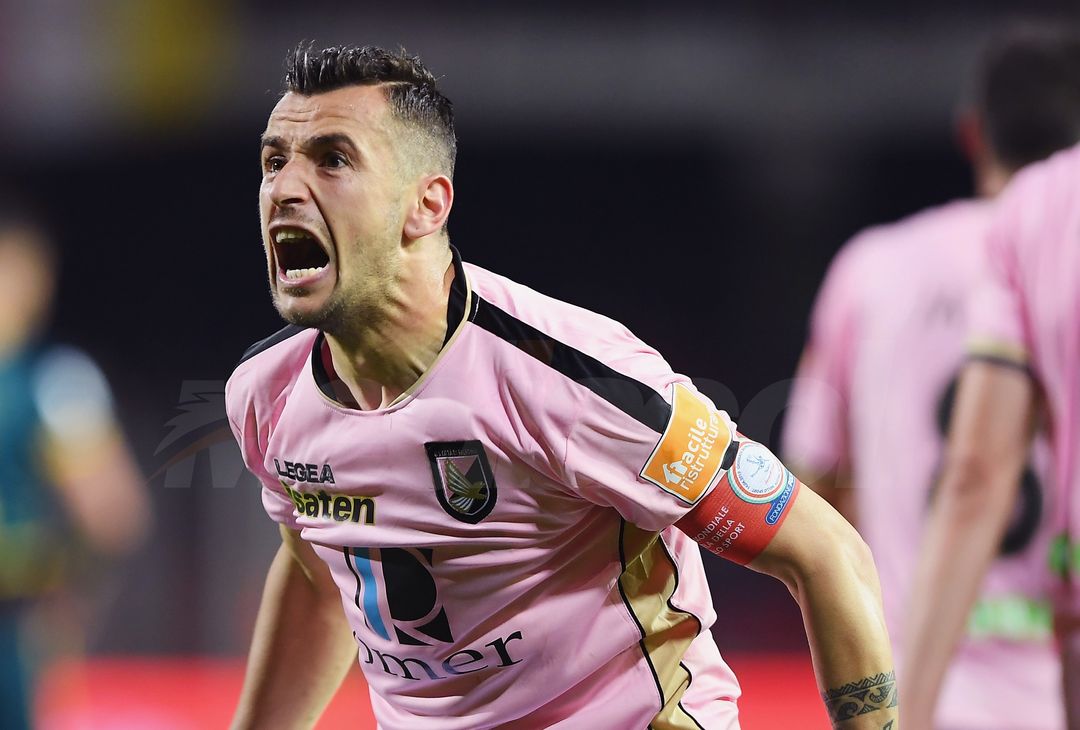  during the Serie B match between Benevento and Carpi FC at Stadio Ciro Vigorito on April 14, 2019 in Benevento, Italy. 