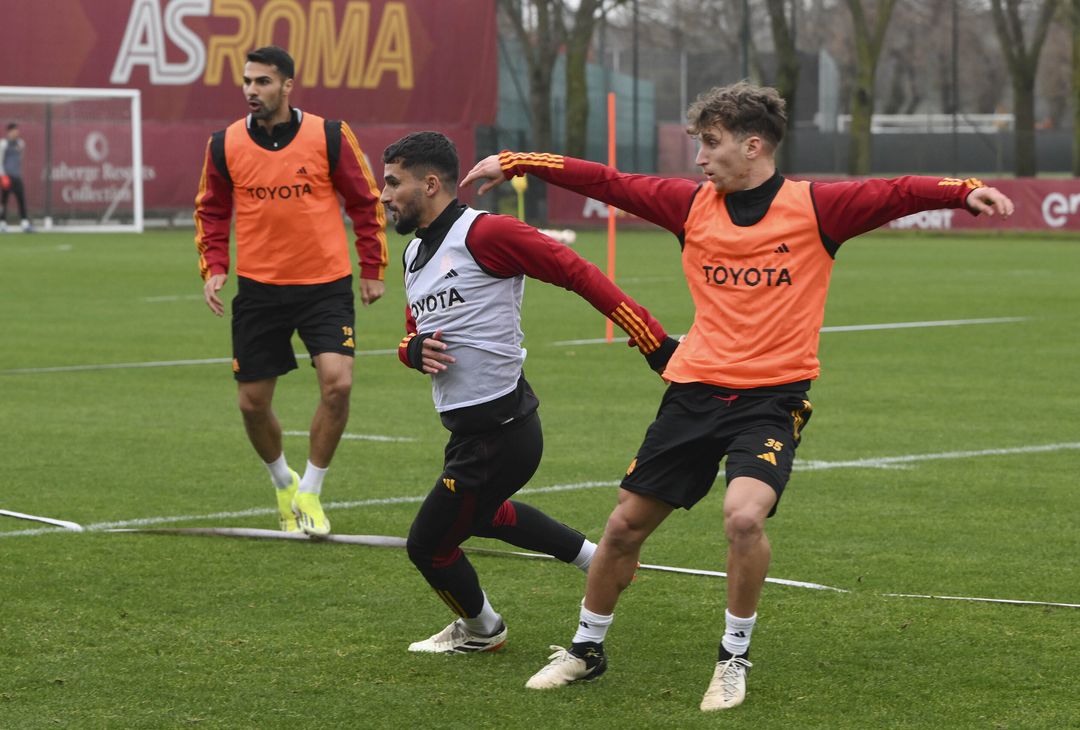 Roma in campo dopo il ko contro l’Inter: nel mirino c’è il Feyenoord – FOTOGALLERY - immagine 15