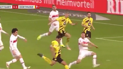 VIDEO Stoccarda-Borussia Dortmund, gialloneri di rimonta: ci pensano Reus, Bellingham e Knauff. Gli highlights