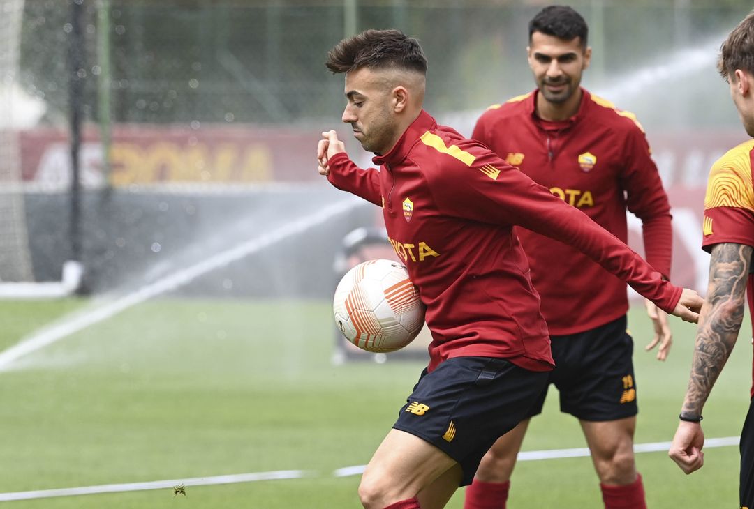 Roma, la rifinitura alla vigilia del Bayer Leverkusen – FOTO GALLERY - immagine 21
