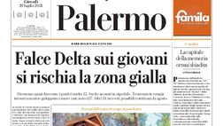 Prima Pagina, La Repubblica-Palermo: “Falce Delta sui giovani, si rischia zona gialla”