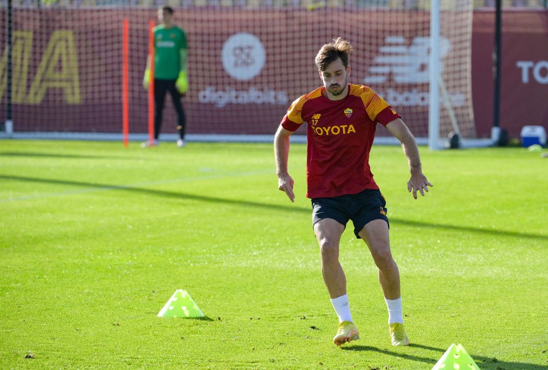 Trigoria, seduta tra palestra e campo verso Roma-Napoli – FOTO GALLERY - immagine 30