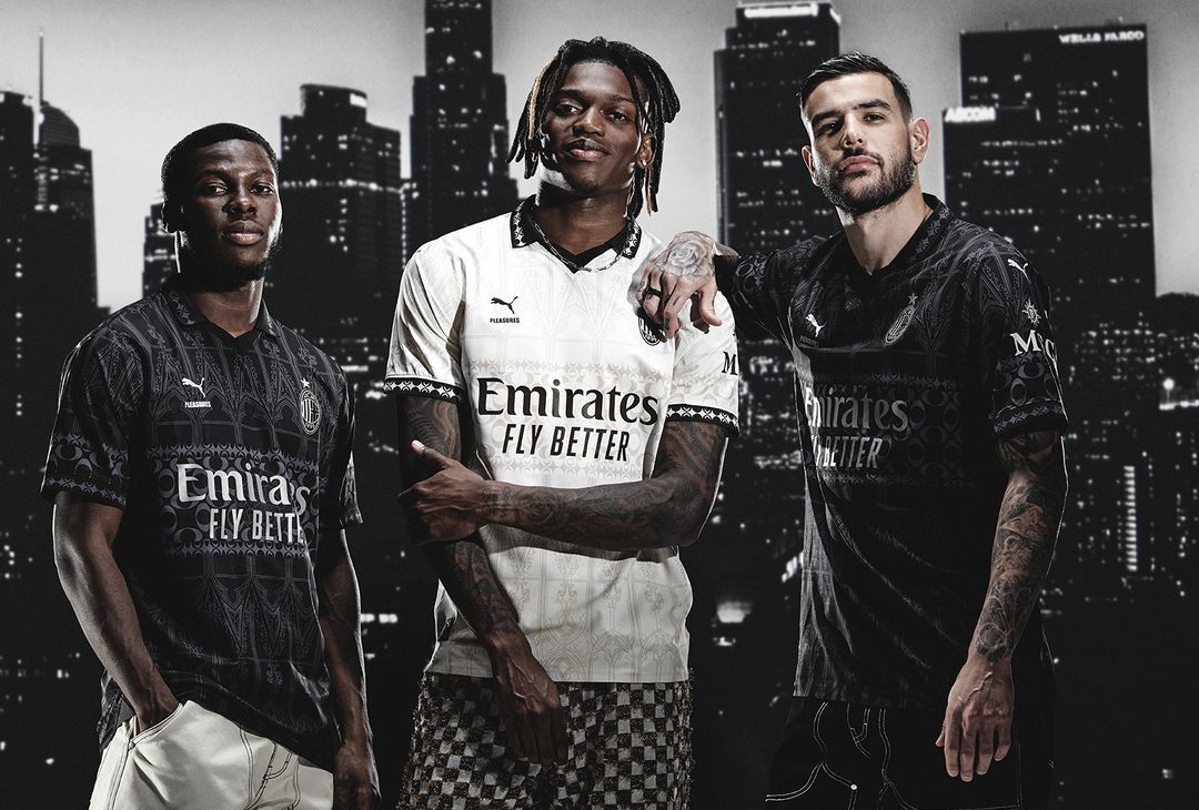 Nuova quarta maglia Milan 2023-2024 PUMA PLEASURES