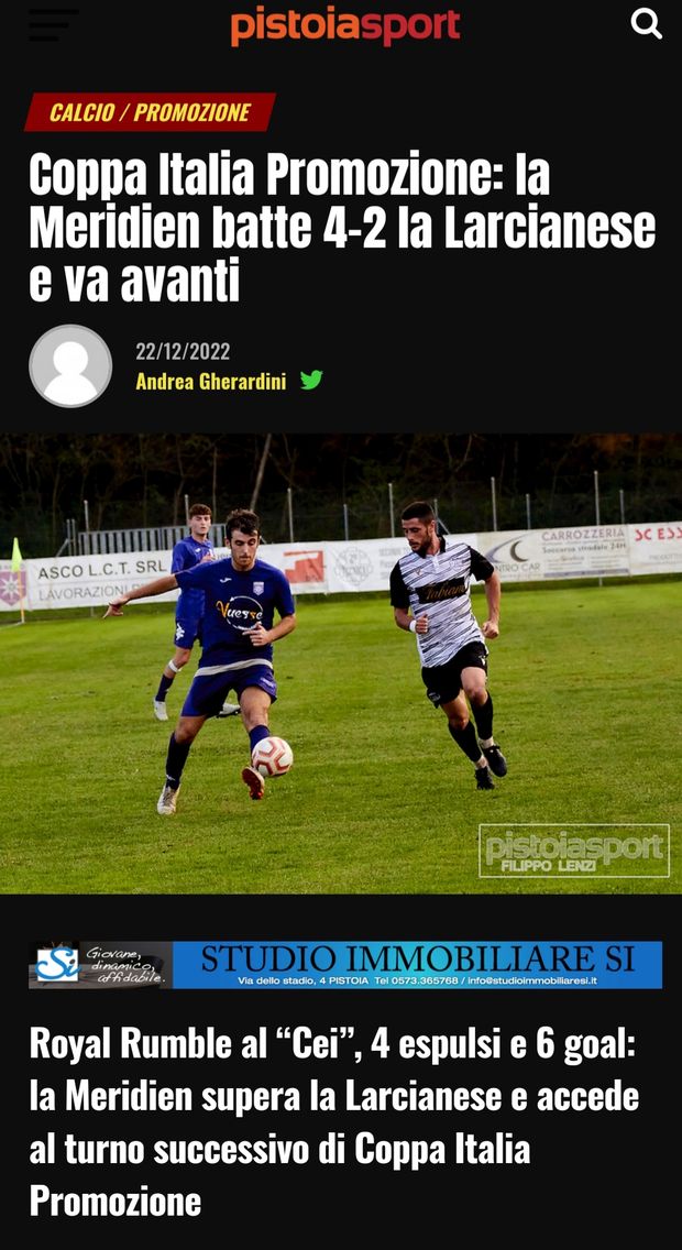 Promozione, 4 espulsioni: arbitro aggredito nel derby di Coppa Italia- immagine 2