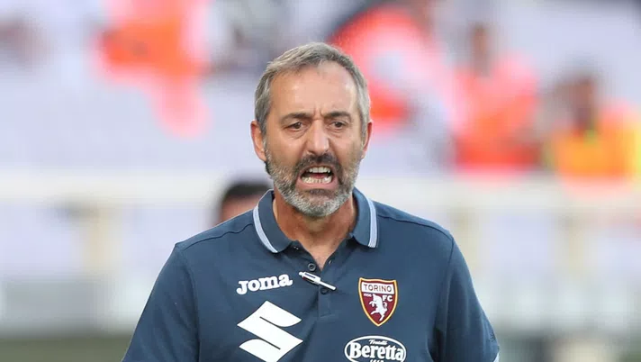 FLORENCE, ITALY - SEPTEMBER 19: Marco Giampaolo manager of Torino FC reacts during the Serie A match between ACF Fiorentina and Torino FC at Stadio Artemio Franchi on September 19, 2020 in Florence, Italy.  (Photo by Gabriele Maltinti/Getty Images)