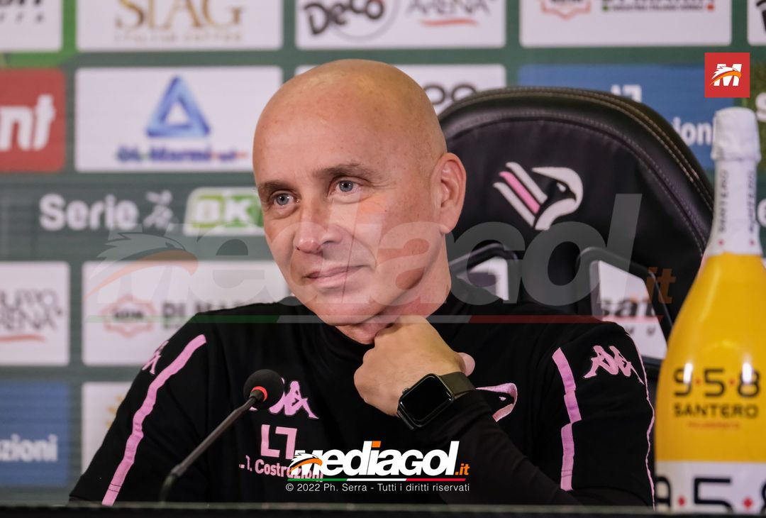 FOTO PALERMO, verso il Brescia: Mister Corini in conferenza stampa (Gallery) - immagine 4
