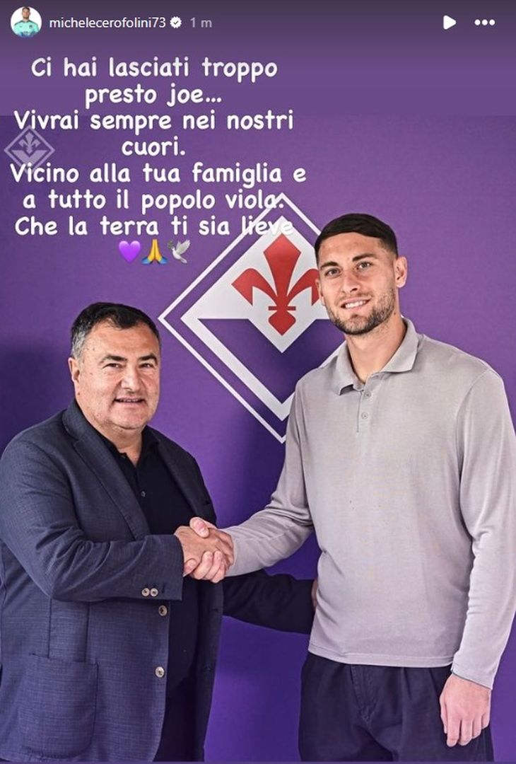 GALLERY – Le reazioni dei giocatori della Fiorentina alla scomparsa di Barone - immagine 15