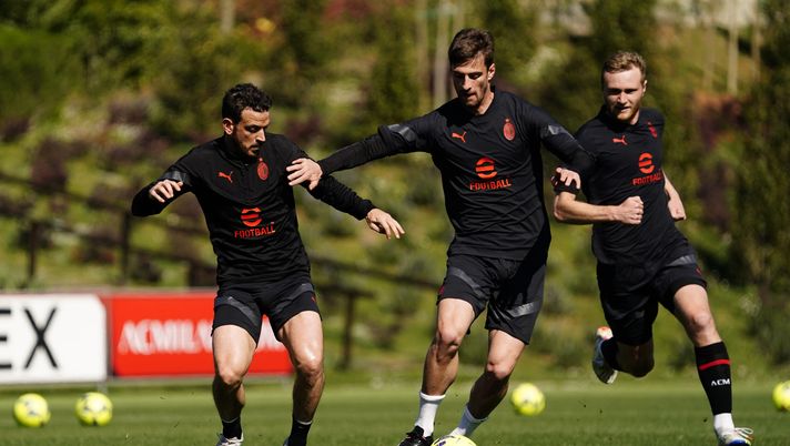 Attraverso il proprio sito ufficiale, il Milan ha pubblicato il report dell'allenamento svolto oggi dai ragazzi di Stefano Pioli (getty images)