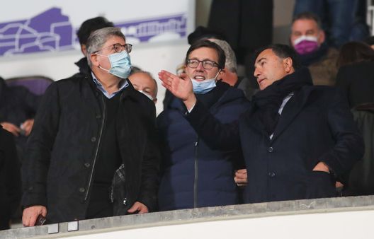 GERMOGLI PH 20 NOVEMBRE 2021 FIRENZE STADIO ARTEMIO FRANCHI CAMPIONATO DI CALCIO DI SERIE A FIORENTINA VS MILAN NELLA FOTO NARDELLA E BARONE Viola Park: nella giornata di Sabato attesi Nardella e altri ospiti- immagine 2