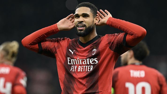 esultanza gol Ruben Loftus-Cheek AC Milan Milan-Slavia Praga 4-2 Europa League 2023-2024