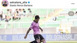 FOTO Palermo, Elia sui social: “Provato fino alla fine, ripartiamo da questo pari”