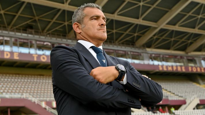 TURIN, ITALY - JUNE 30: SS Lazio second coach Massimiliano Farris  during the Serie A match between Torino FC and  SS Lazio at Stadio Olimpico di Torino on June 30, 2020 in Turin, Italy. (Photo by Marco Rosi - SS Lazio/Getty Images) 