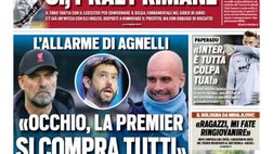 Prima Pagina Tuttosport, l’allarme di Agnelli: “Occhio, la Premier si compra tutti”