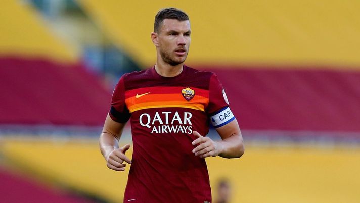 Edin Dzeko, attaccante della Roma (credits: GETTY Images) 