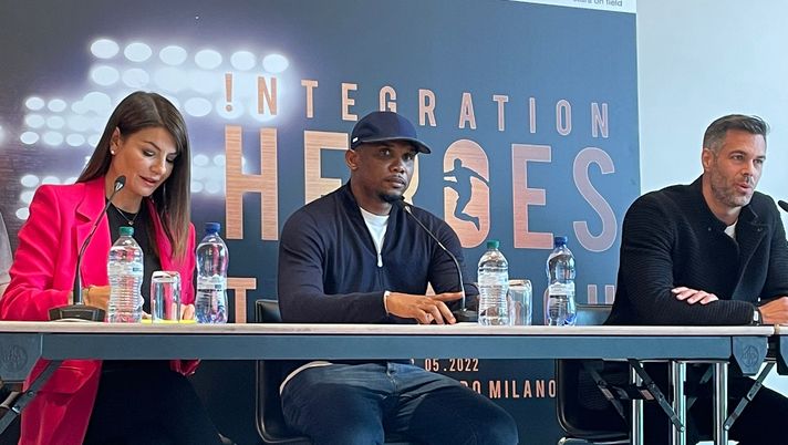 FCIN1908 – Integration Heroes Match, Eto’o: “Ecco l’idea. Pazzo come la mia Inter” - immagine 1