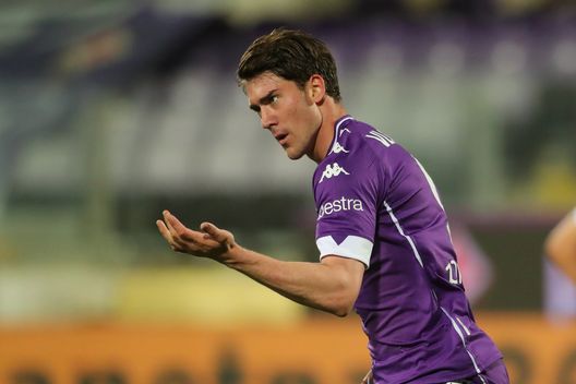 GERMOGLI PH: 11 APRILE 2021 FIRENZE STADIO ARTEMIO FRANCHI SERIE A FIORENTINA VS ATALANTA NELLA FOTO ESULTANZA VLAHOVIC GERMOGLI PH: 11 APRILE 2021 FIRENZE STADIO ARTEMIO FRANCHI SERIE A FIORENTINA VS ATALANTA NELLA FOTO ESULTANZA VLAHOVIC