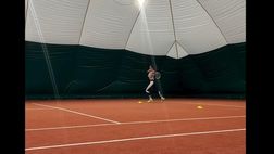 VIDEO / Melissa Satta sul campo da tennis: “Che bella passione”