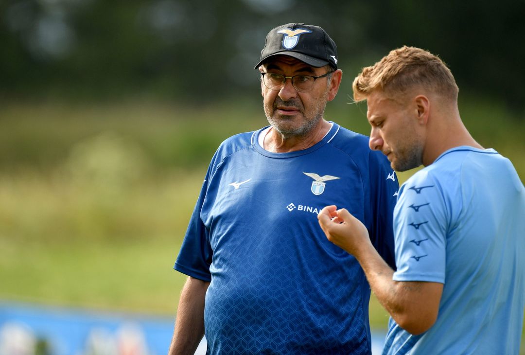 Sarri e Immobile