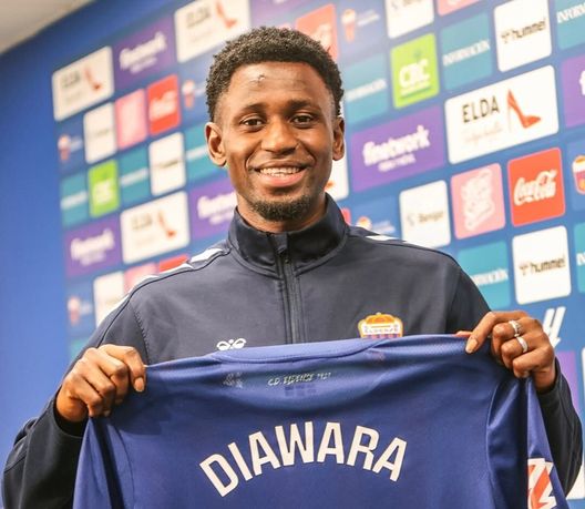 Dopo la rescissione del contratto che lo legava all'Anderlecht avvenuta il 4 febbraio scorso, Diawara ha firmato per gli spagnoli dell'Eldense