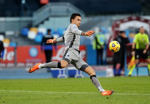 Emil Audero, portiere della Sampdoria Emil Audero, portiere della Sampdoria