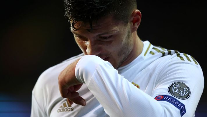 Luka Jovic, attaccante del Real Madrid (credits: GETTY Images) 
