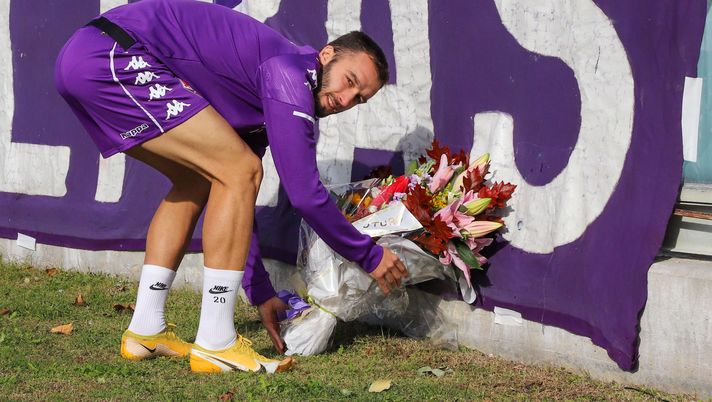 GERMOGLI PH: 22 NOVEMBRE 2020 FIRENZE STADIO ARTEMIO FRANCHI SERIE A FIORENTINA VS BENEVENTO NELLA FOTO PEZZELLA OMAGGIA PIETRO VUTURO 