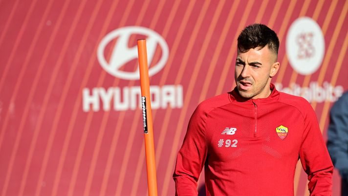 Roma, Trigoria: El Shaarawy e Smalling si allenano in gruppo - immagine 1