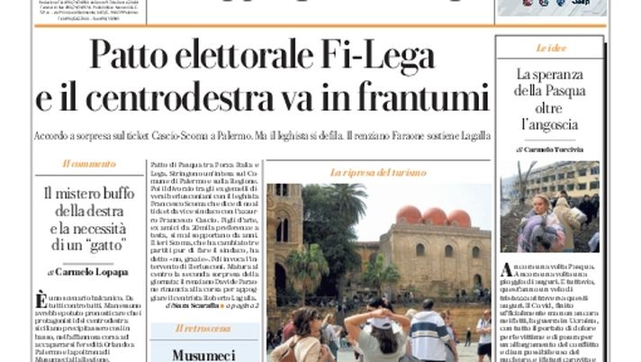 Prima Pagina La Repubblica, Pastore: “Il cuore è rimasto nella città che porto con me”  Prima Pagina La Repubblica, Pastore: “Il cuore è rimasto nella città che porto con me” - immagine 1