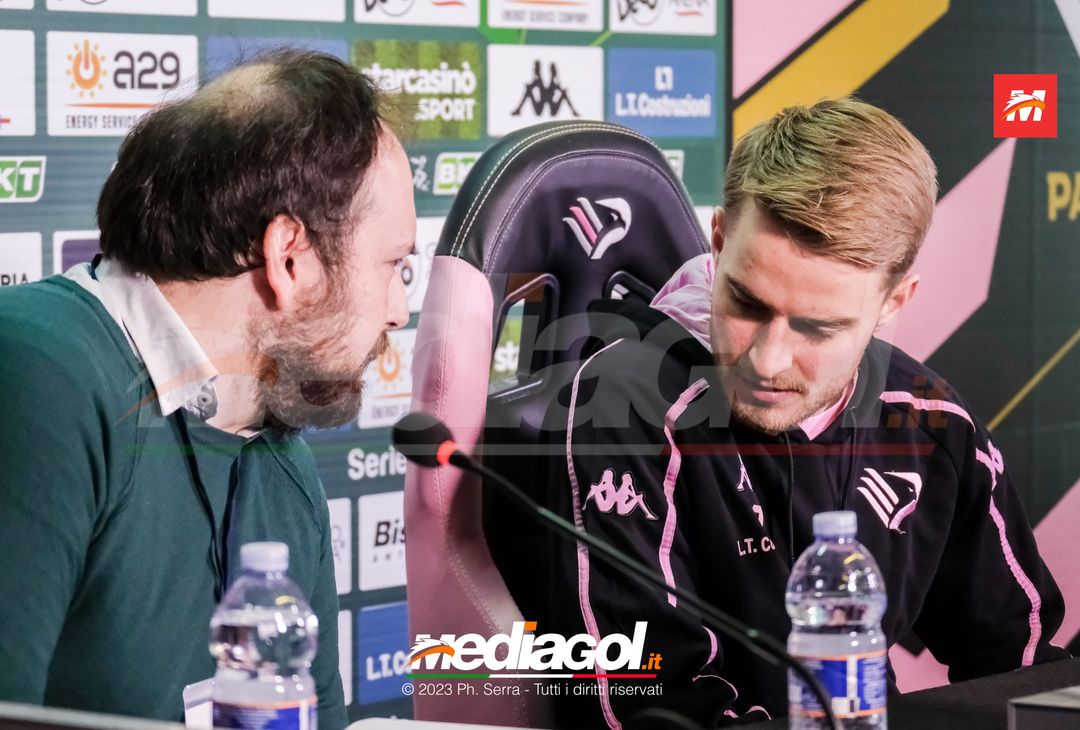 FOTO PALERMO, la presentazione di Simon Graves in conferenza stampa (Gallery) - immagine 17