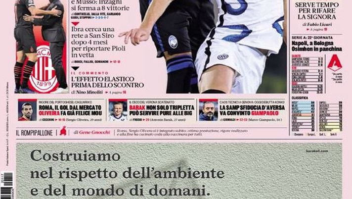 BUONGIORNO CITTACELESTE – LE PRIME PAGINE DEI PRINCIPALI QUOTIDIANI SPORTIVI – GUARDA - immagine 1