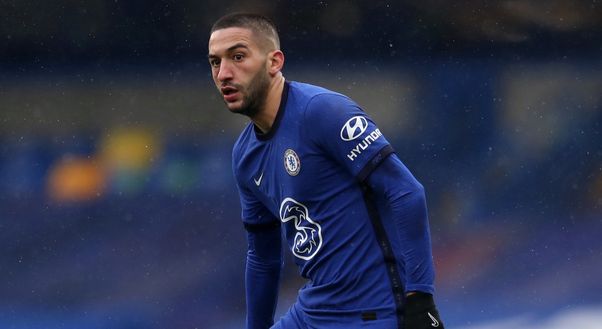  Hakim Ziyech (centrocampista Chelsea), obiettivo di calciomercato del Milan | AC Milan News (Getty Images) 