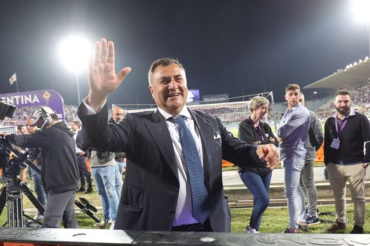 (Photo by Gabriele Maltinti/Getty Images) Barone con Lotito e Infantino: mosse per il futuro della Fiorentina- immagine 2