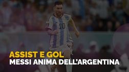 Messi, gol e assist al servizio dell’Argentina contro l’Olanda | VIDEO