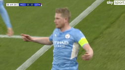 VIDEO Manchester City-Atletico Madrid: De Bruyne abbatte il Cholo. Gli highlights