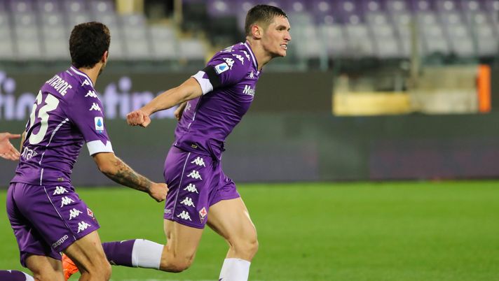 GERMOGLI PH: 7 DICEMBRE 2020 FIRENZE STADIO ARTEMIO FRANCHI SERIE A FIORENTINA VS GENOA NELLA FOTO GOL ESULTANZA MILENKOVIC GERMOGLI PH: 7 DICEMBRE 2020 FIRENZE STADIO ARTEMIO FRANCHI SERIE A FIORENTINA VS GENOA NELLA FOTO GOL ESULTANZA MILENKOVIC