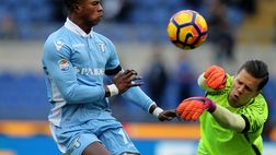 Lo striscione della Nord per Keita: “Resta con noi”